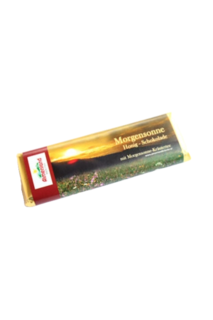 Morgensonne-Kräuter-Honig Schokolade 80 g