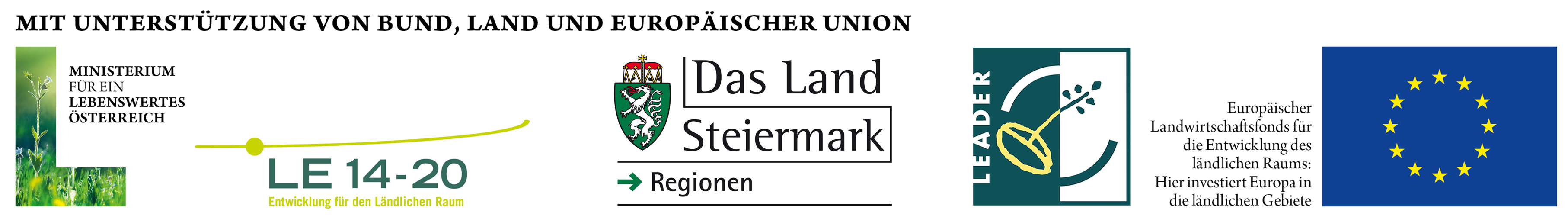 Logo Leiste Leader-Steiermark